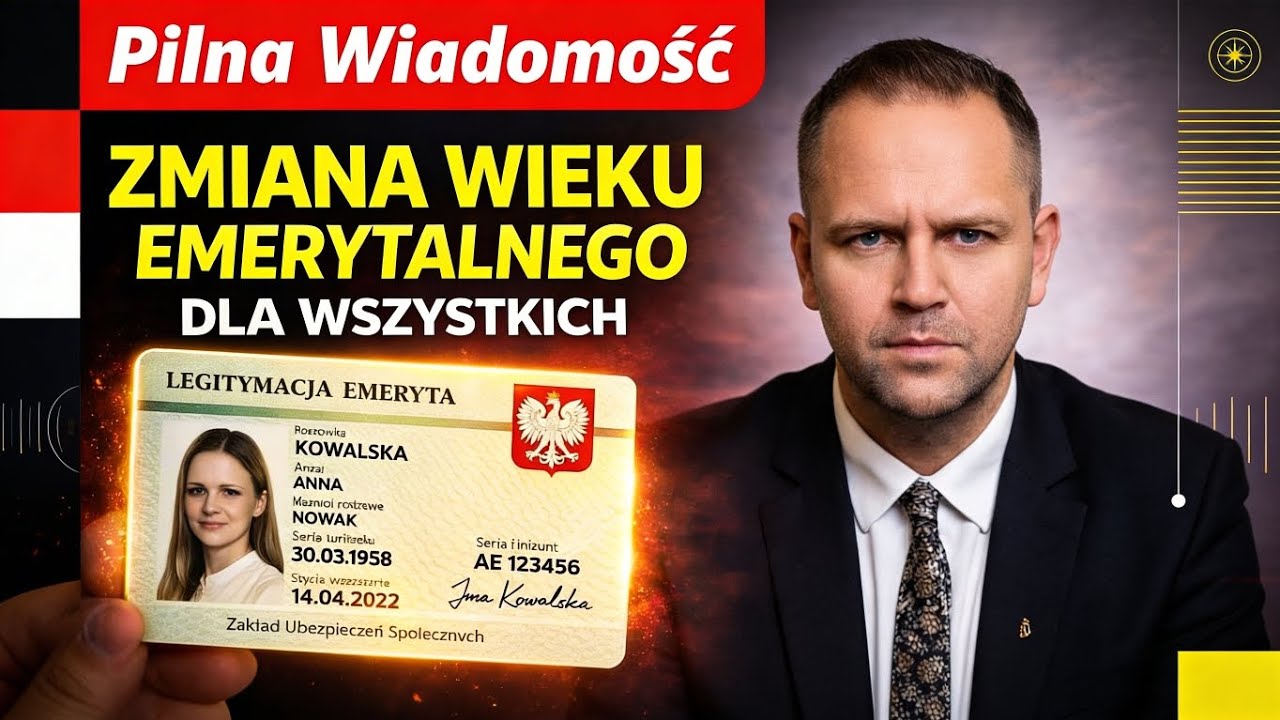 ⚠ UWAGA! Nowy wiek emerytalny w Polsce — Twoja emerytura NIE będzie taka sama!