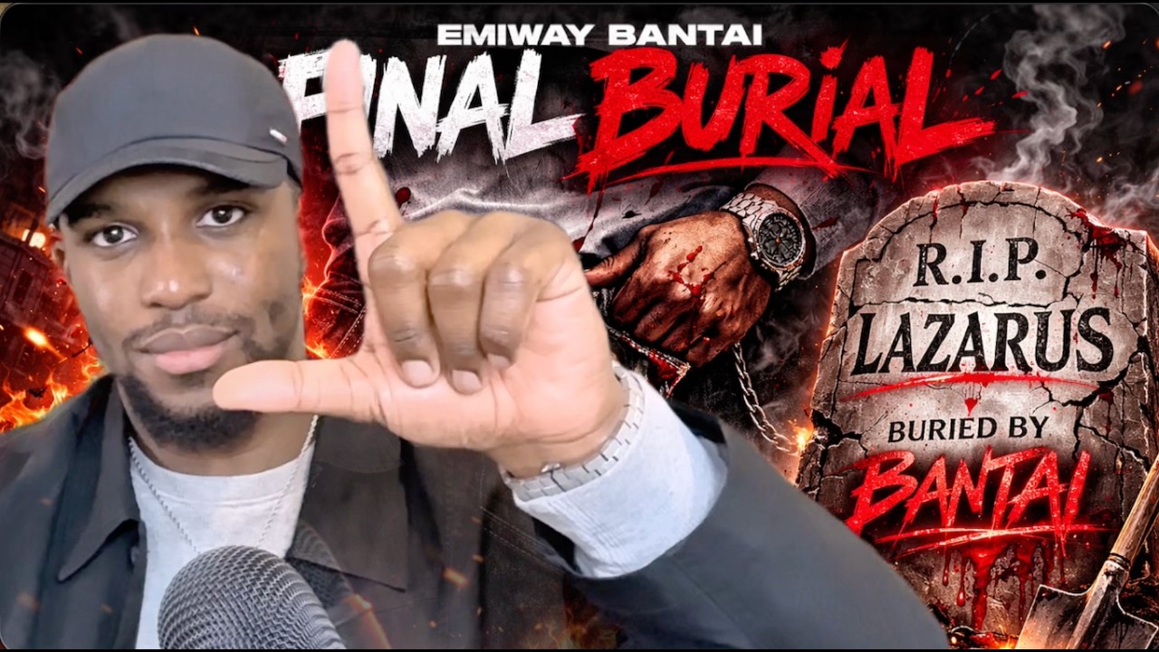 LAZZY ARE YOU OKAY? Emiway - THE FINAL BURIAL OF LAZANUS Reaction (FATALITY) ⚰️🔥