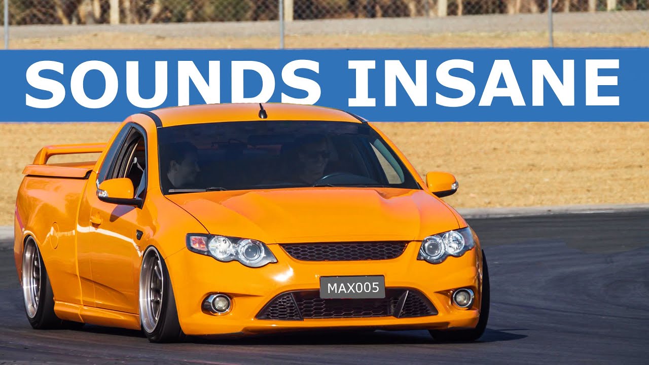 400HP XR8 Falcon Roll Racing