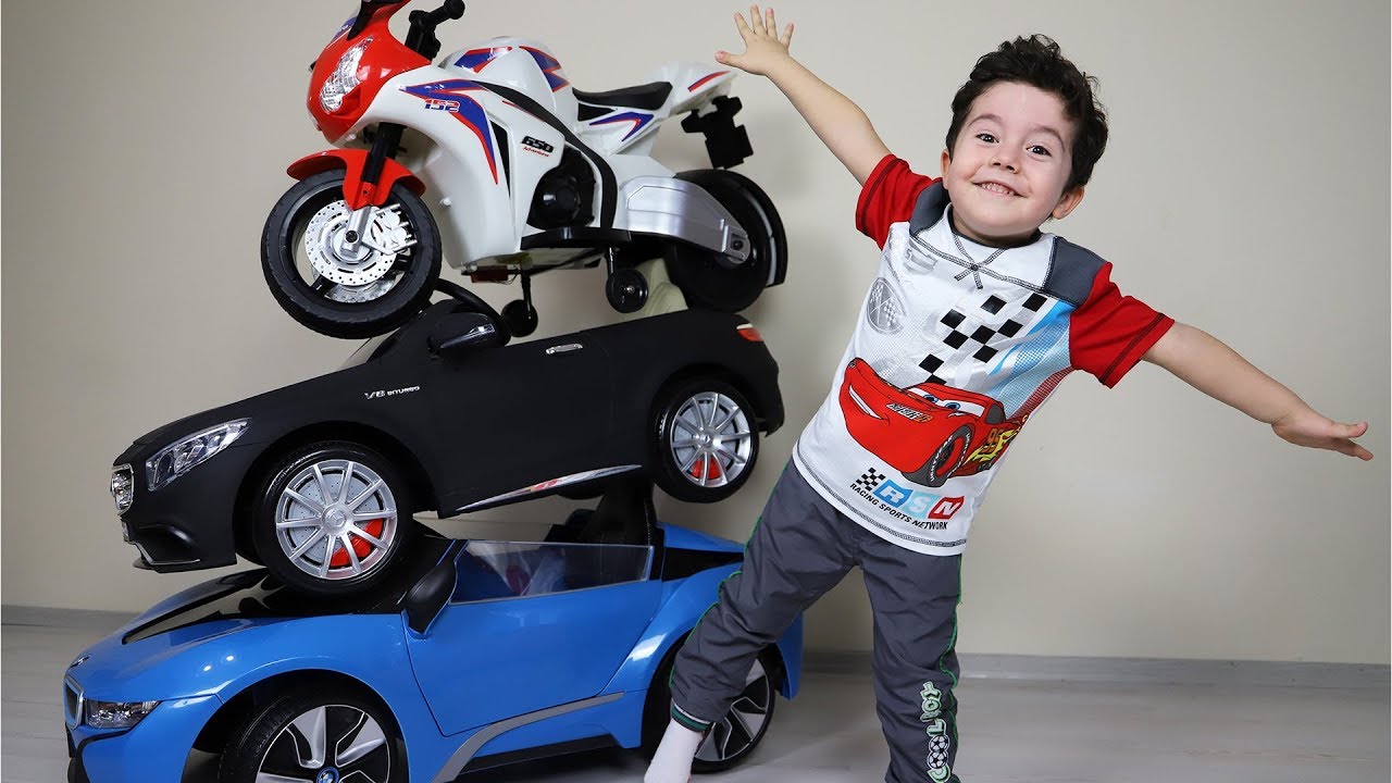 Sihirli Akülü Arabalar Kulesi | Magic transformation of toy cars-Funny Kids Video