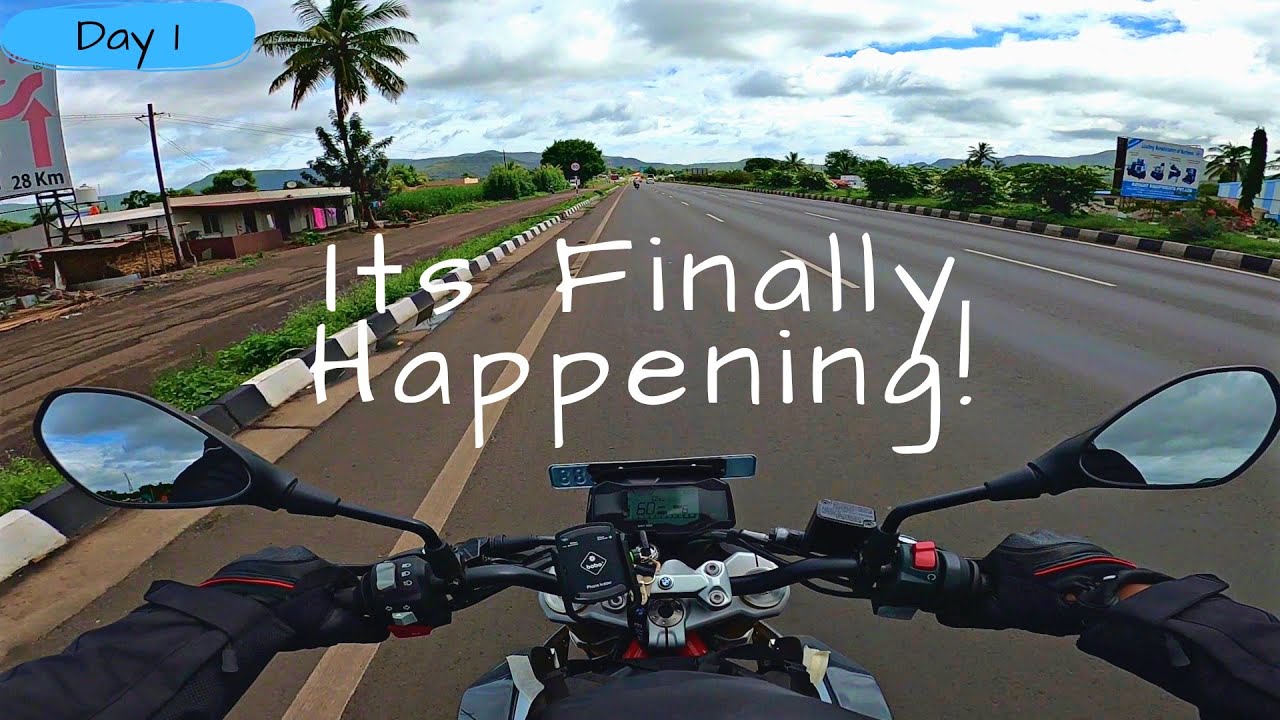 Ladakh Ride 2022 | Day 1 - Kolhapur to Surat | BMW G310R