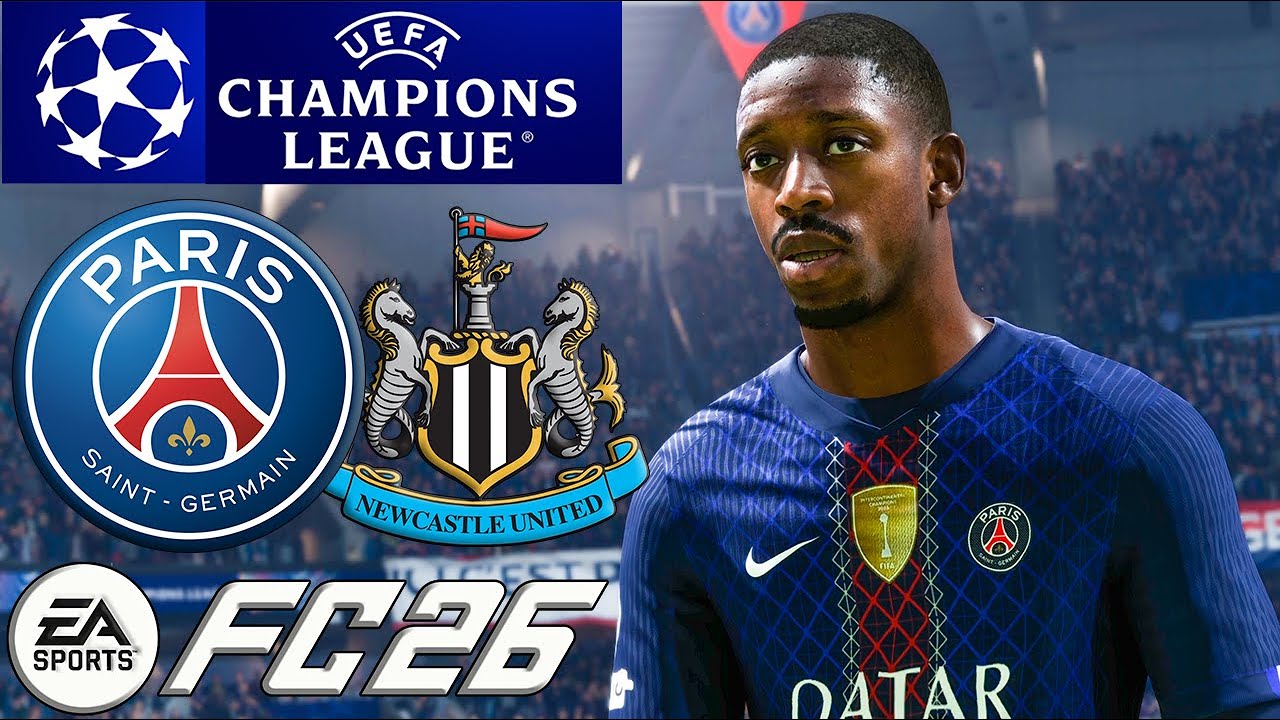 PSG vs Newcastle | UEFA Champions League | 28 Janvier 2026 | FC 26