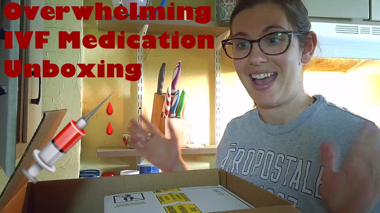 Overwhelming IVF Medication Unboxing