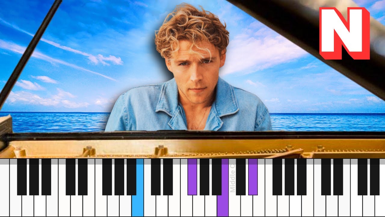 How to play A BEAUTIFUL LIFE by Christopher - Piano for Singing