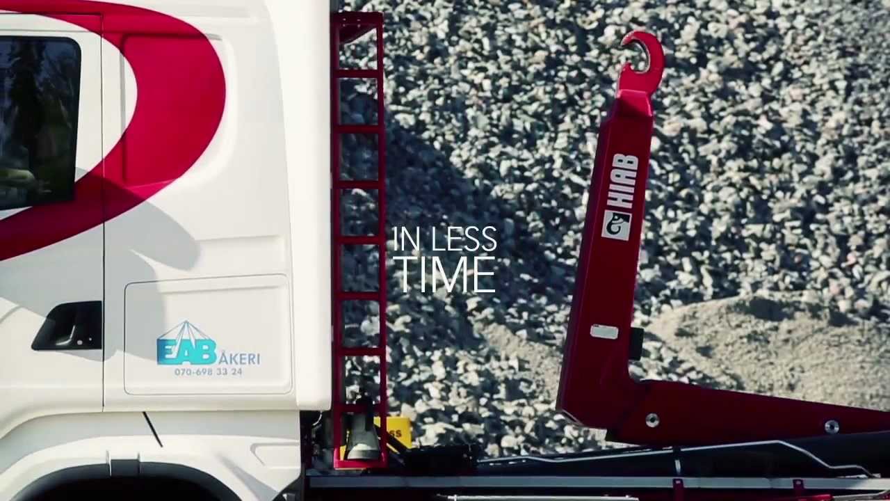 Hiab Multilift XR18SL - Pro FutureTM - Outstanding Operating Efficiency