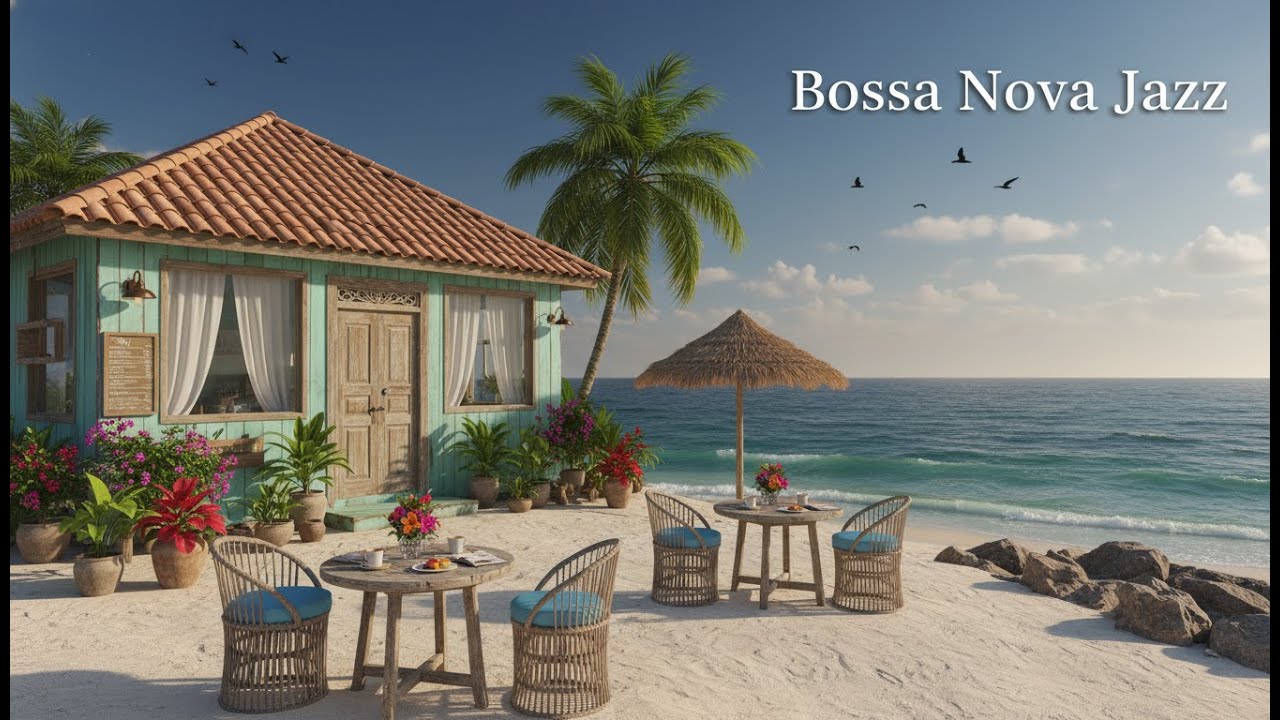 Romantic Seaside Dinner 🌅 Elegant Bossa Nova Jazz