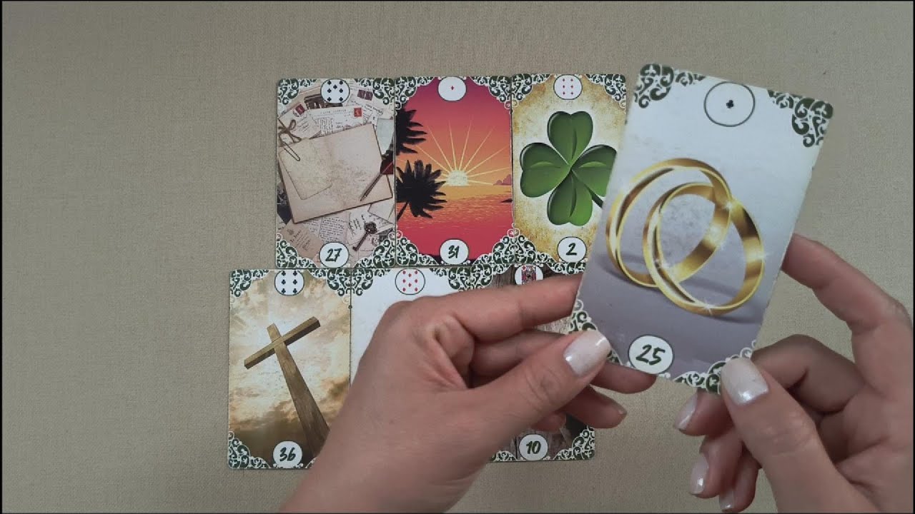 CABEÇA e CORAÇÃO Dele(a) em relação a você hoje! | Revela Lenormand 💚💃🕺💛