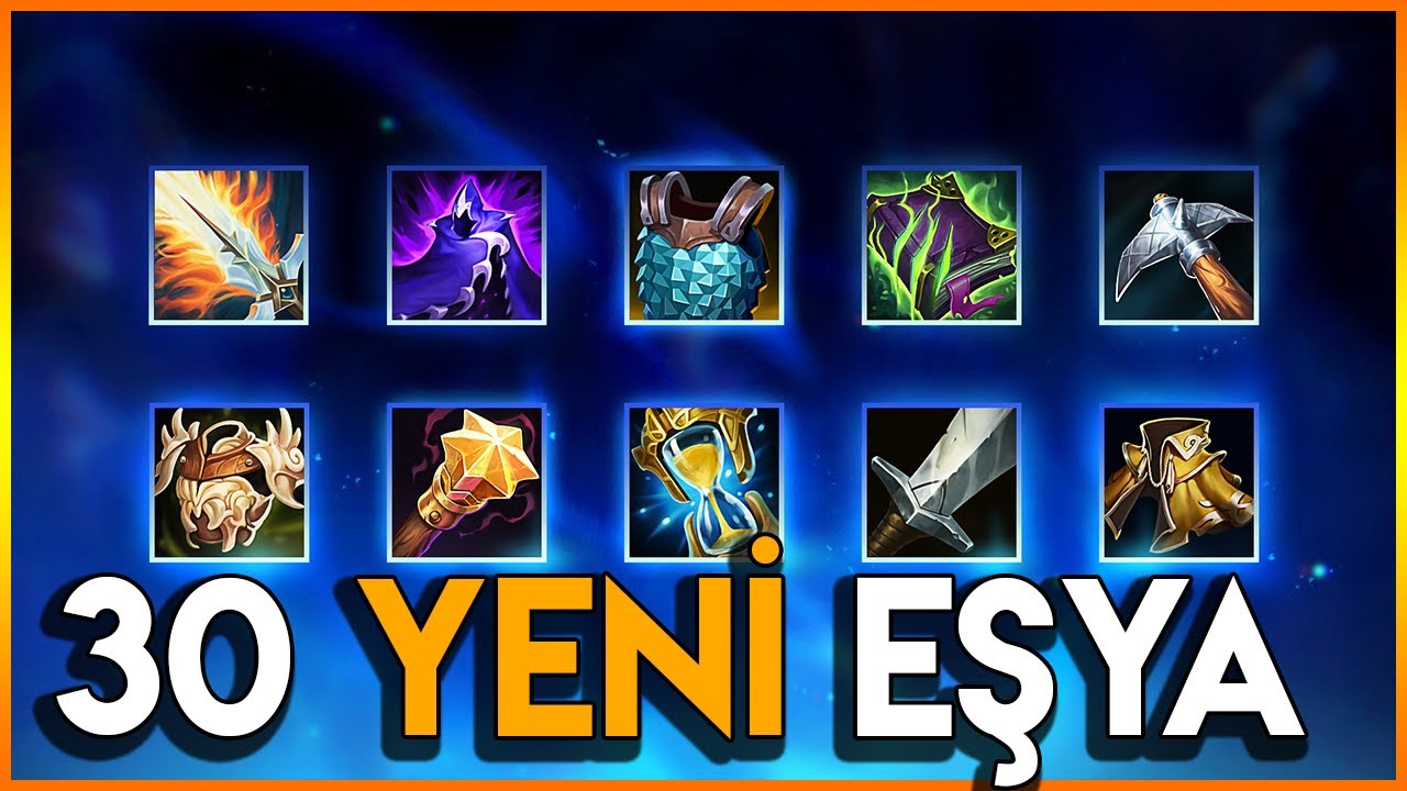 LoL : 30+ YENİ EŞYA! | TÜM MYTHIC EŞYALAR