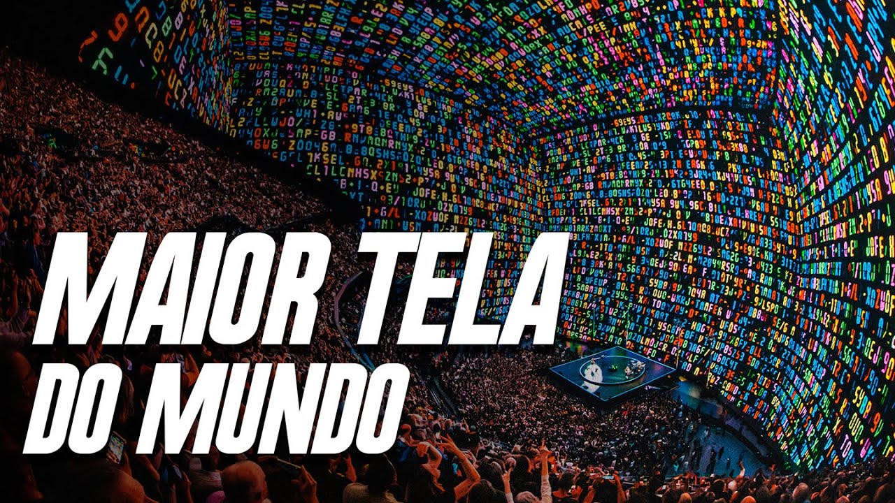 COMO funciona A MAIOR TELA do MUNDO? | SPHERE Las Vegas