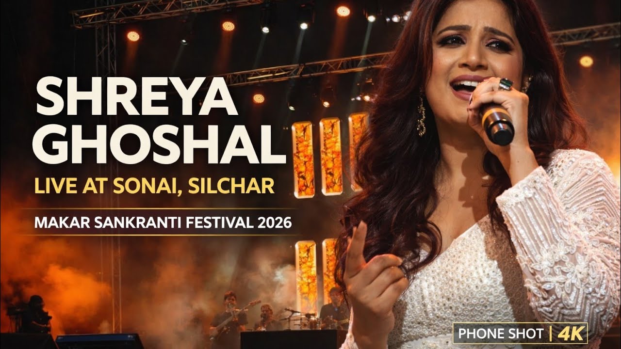 Shreya Ghoshal Live at Sonai, Silchar | Part 2