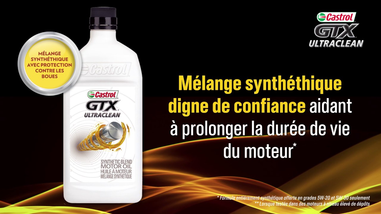 Castrol GTX Ultraclean DDS French