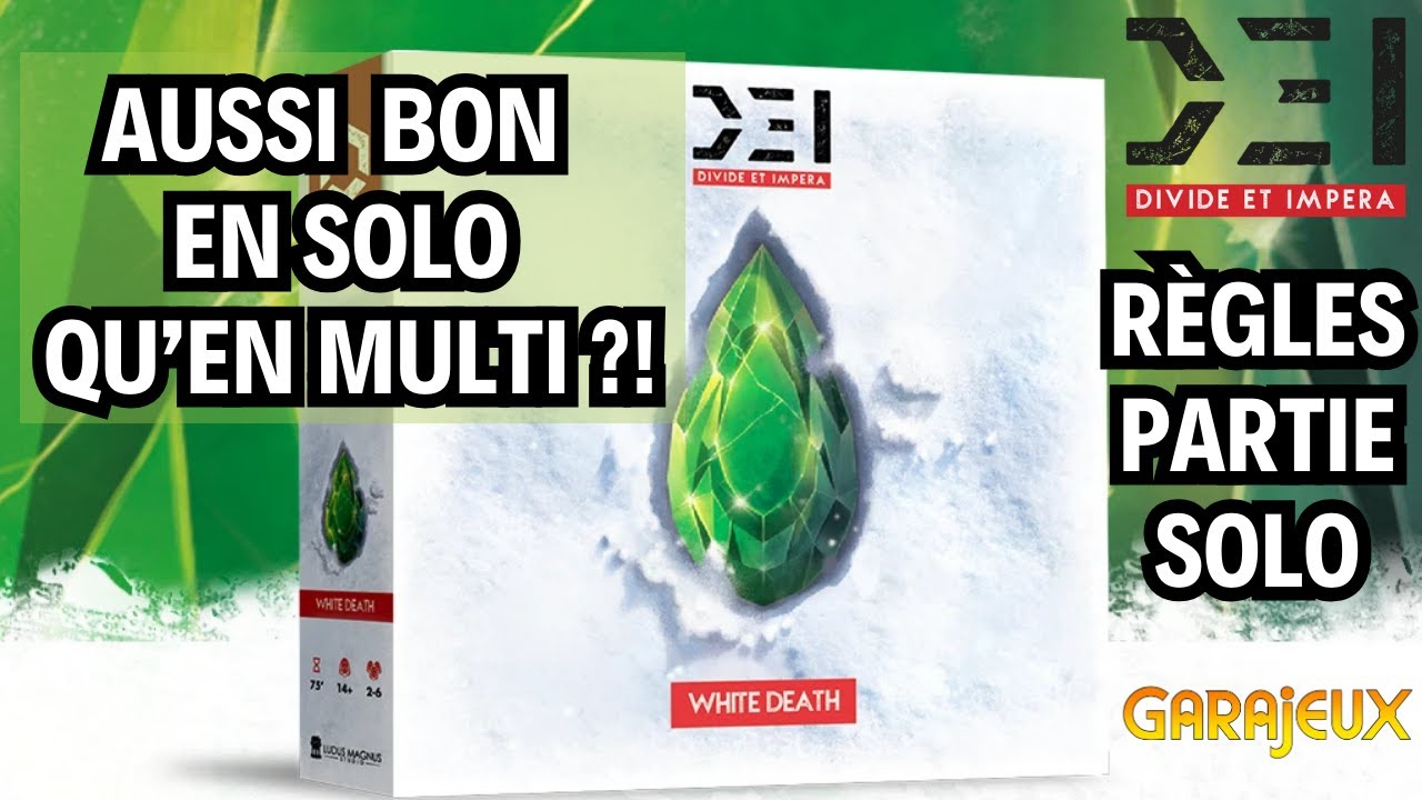 LE SOLO DE DEI DEPASSE-T-IL LE MULTIJOUEUR ?! REGLES ET PARTIE | DIVIDE ET IMPERIA + WHITE DEATH
