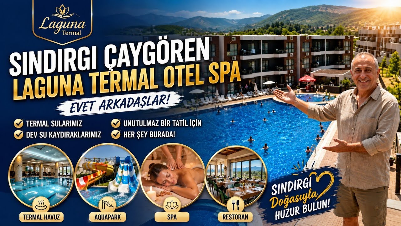 Balıkesir Sındırgı Çaygören | Laguna Termal Otel SPA Devremülke Geldik |  Deprem Yağmuru Oldu