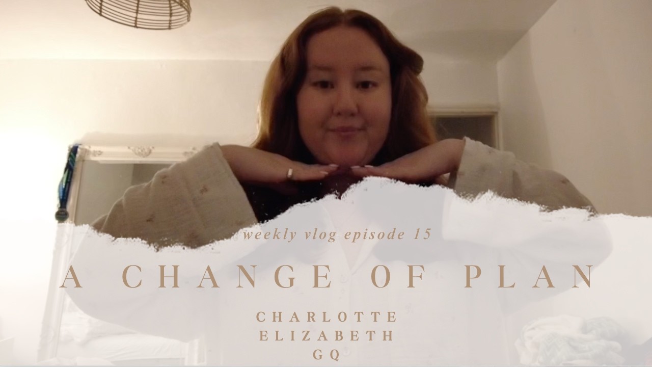 WEEKLY VLOG EP 15| A Change of Plan