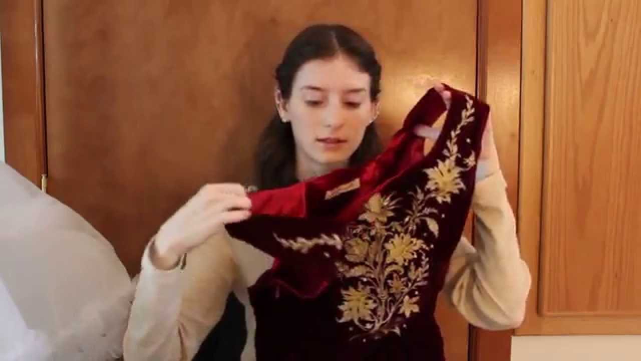 UnBoxing Gothic Lolita Dress [ASMR-soft spoken & package noises]