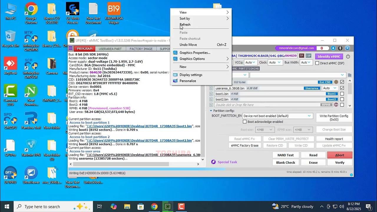 Redmi 9a Dump file  ufi box