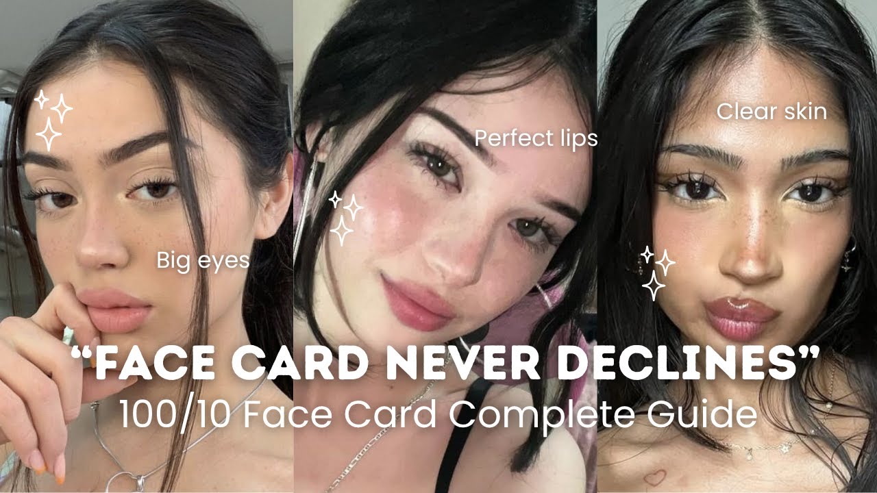 EASY ways to IMPROVE your face card *naturally*