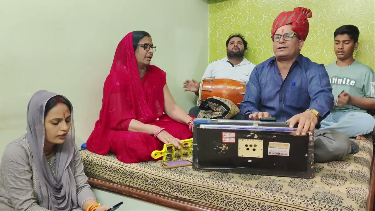 काया चूंदड़ी रो लटको दिन चार पुरानी पड़गी चूंदड़ी(काया का प्राचीन भजन)गायक कमल कुमार शर्मा 