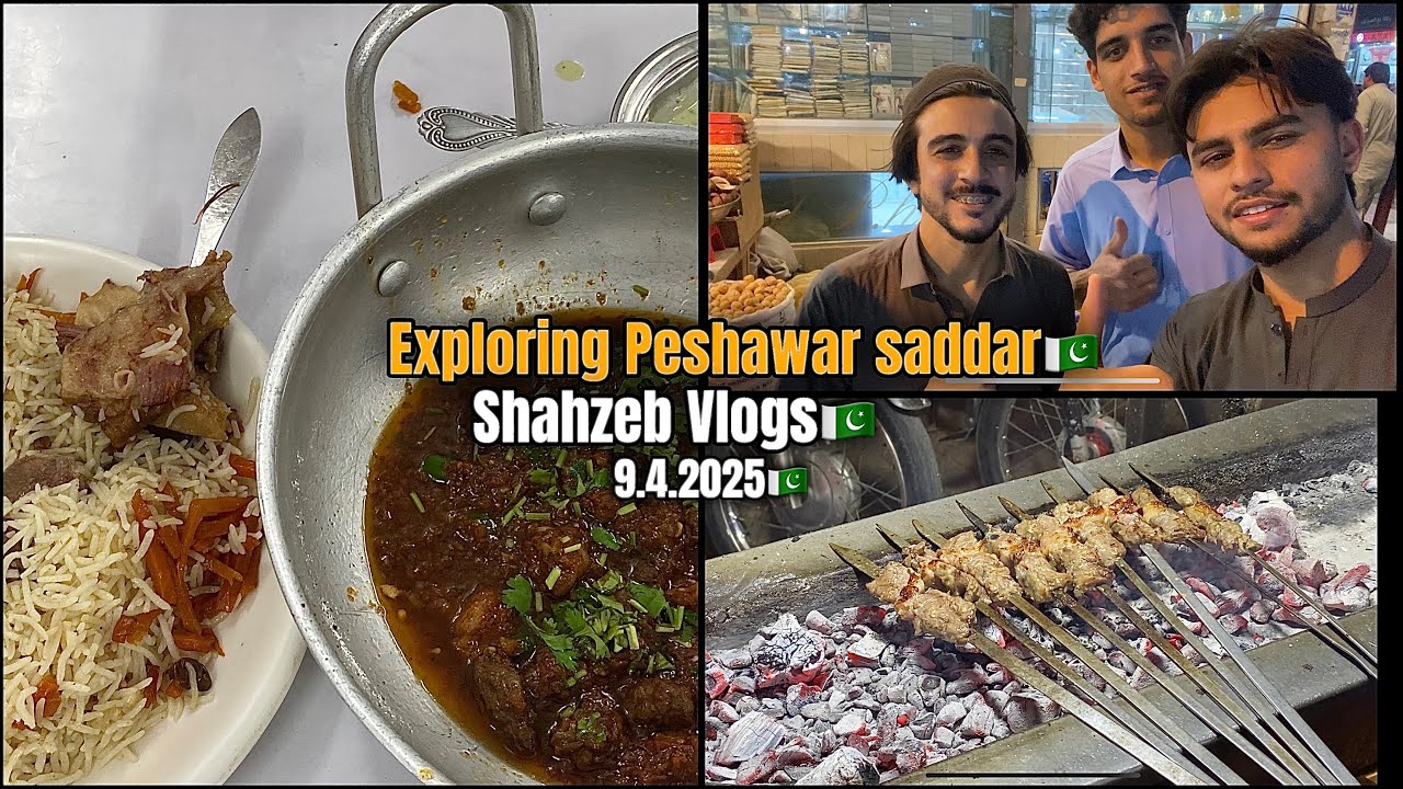 Exploring Peshawar Saddar Bazar 🇵🇰| Night Time Rain In Peshawar Kotli Kalan saleh khana |9.4.2025