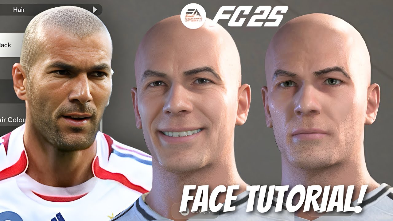Как создать ЗИНЕДИНА ЗИДАНА в EA FC25