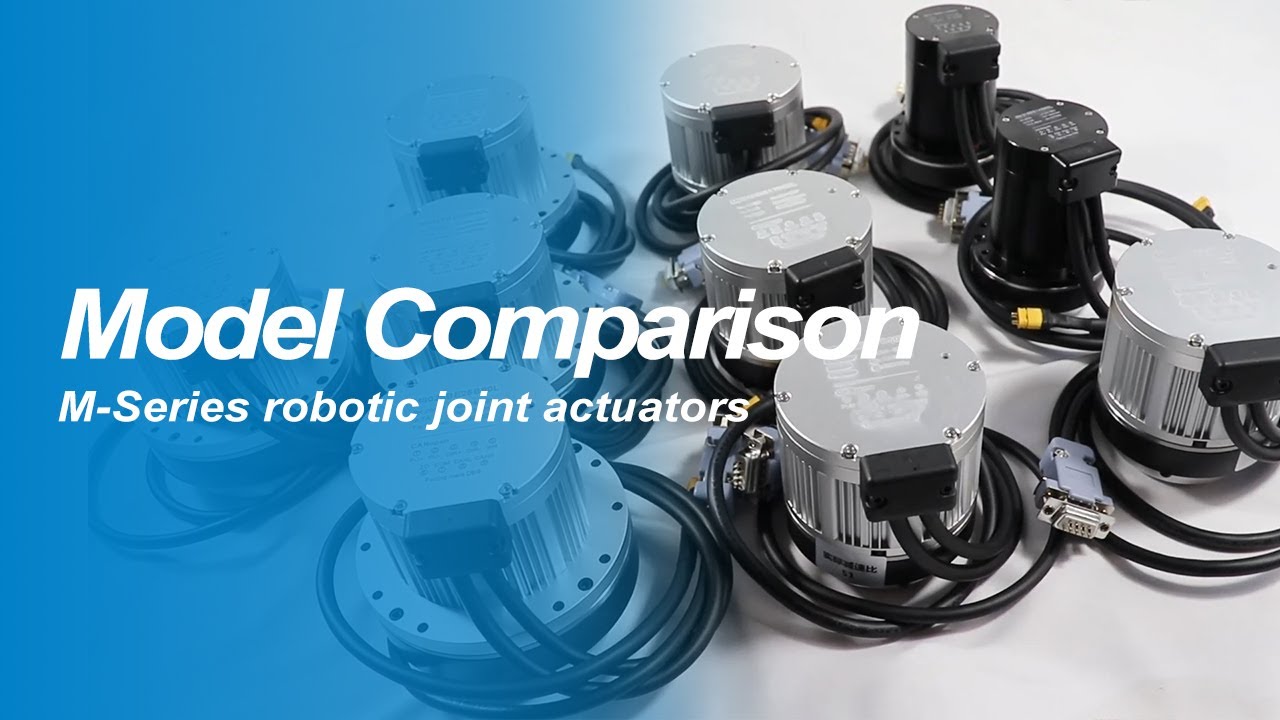 M-Series robotic joint actuators: Model Comparison 