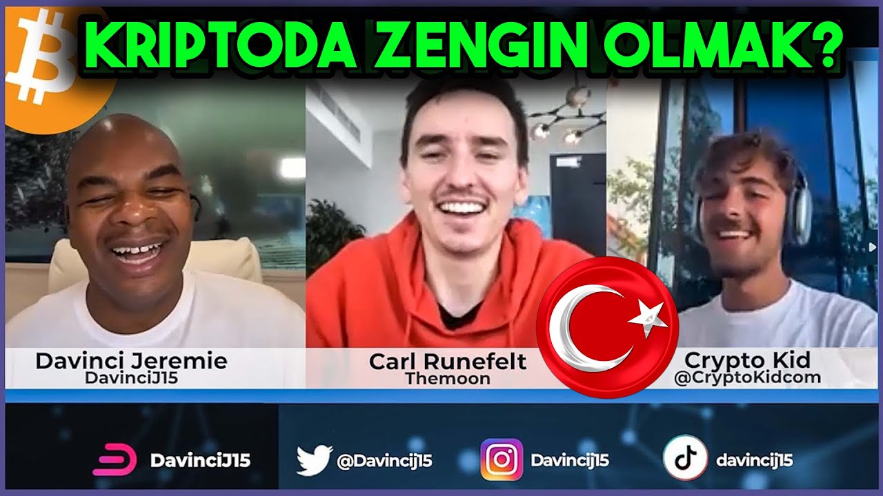 🔥 KRİPTODA ZENGİN OLMAK &Ccedil;OK BASİT!! / @TheMoon & @Crypto-Kid  Bitcoin Tahmini ve Analizi