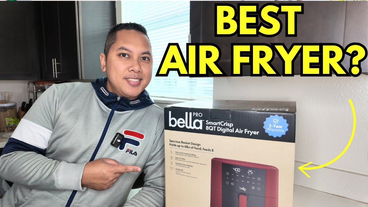 Bella Pro Smart Crisp 8Qt Digital Air Fryer | Testing, Unboxing, and Review