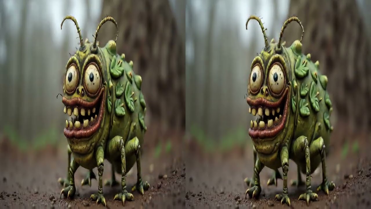 I found some bugs – (Half SBS 3-D) AI Animation exploration