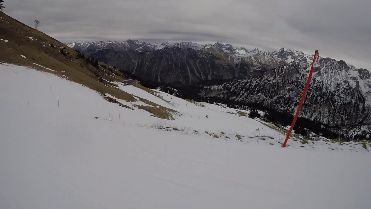 Snowboarden am Fellhorn