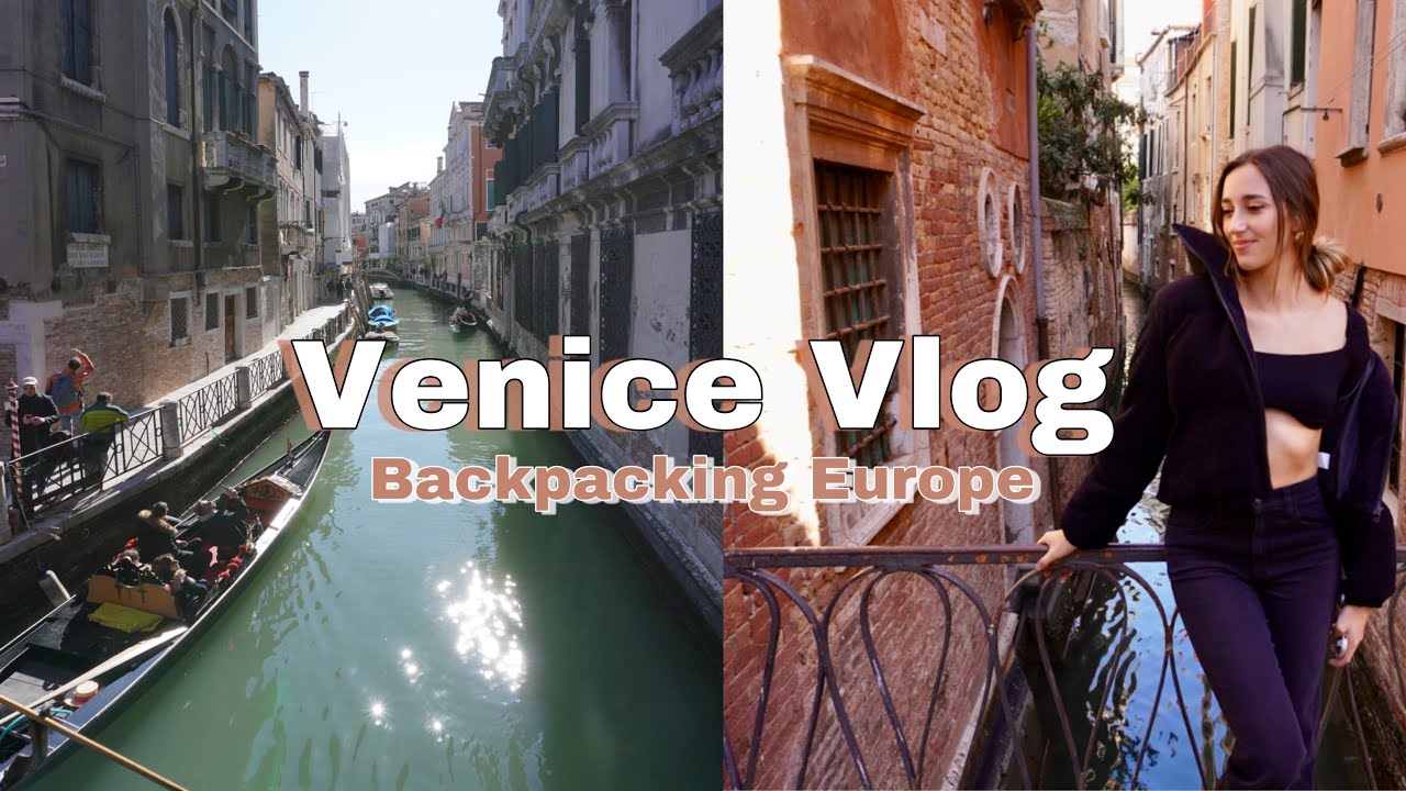 BEST City in ITALY?! VENICE Vlog | Backpacking Europe!!!