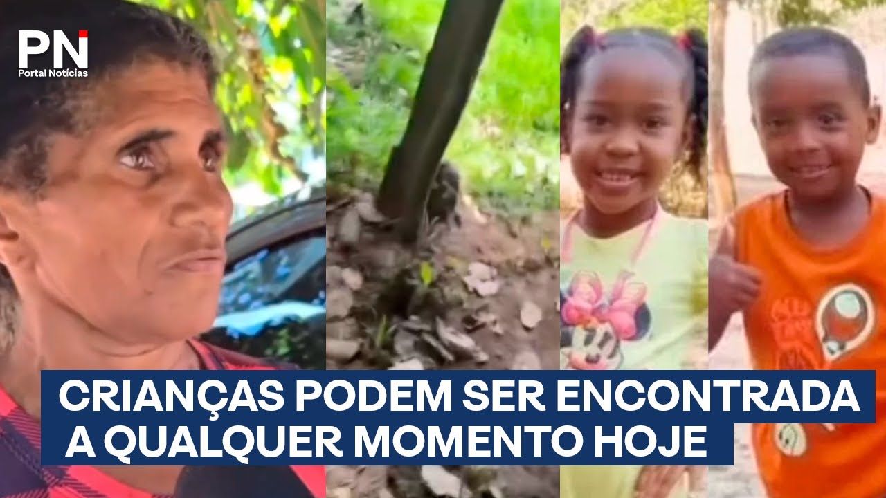 Últimas horas poderão ser decisivas para encontrar as crianças