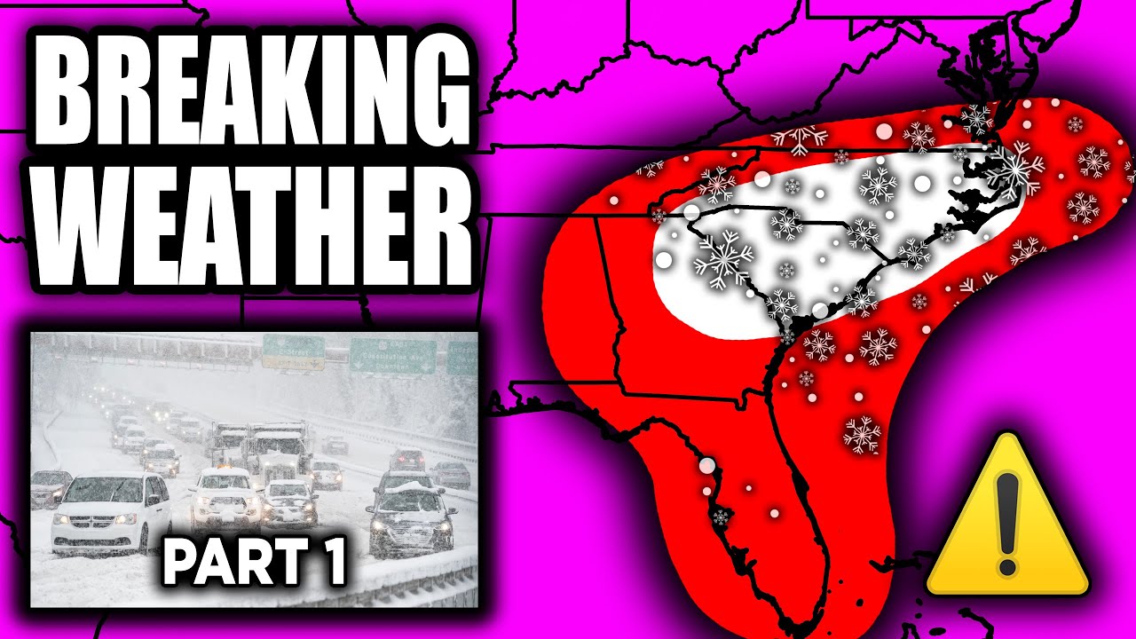 🔴BREAKING Winter Storm Coverage With LIVE Cameras...