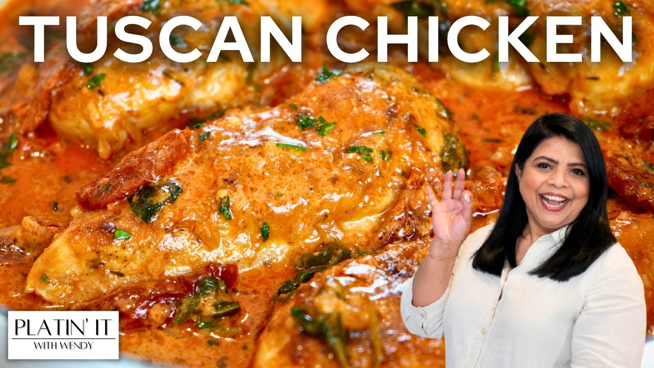 The ULTIMATE Tuscan Chicken