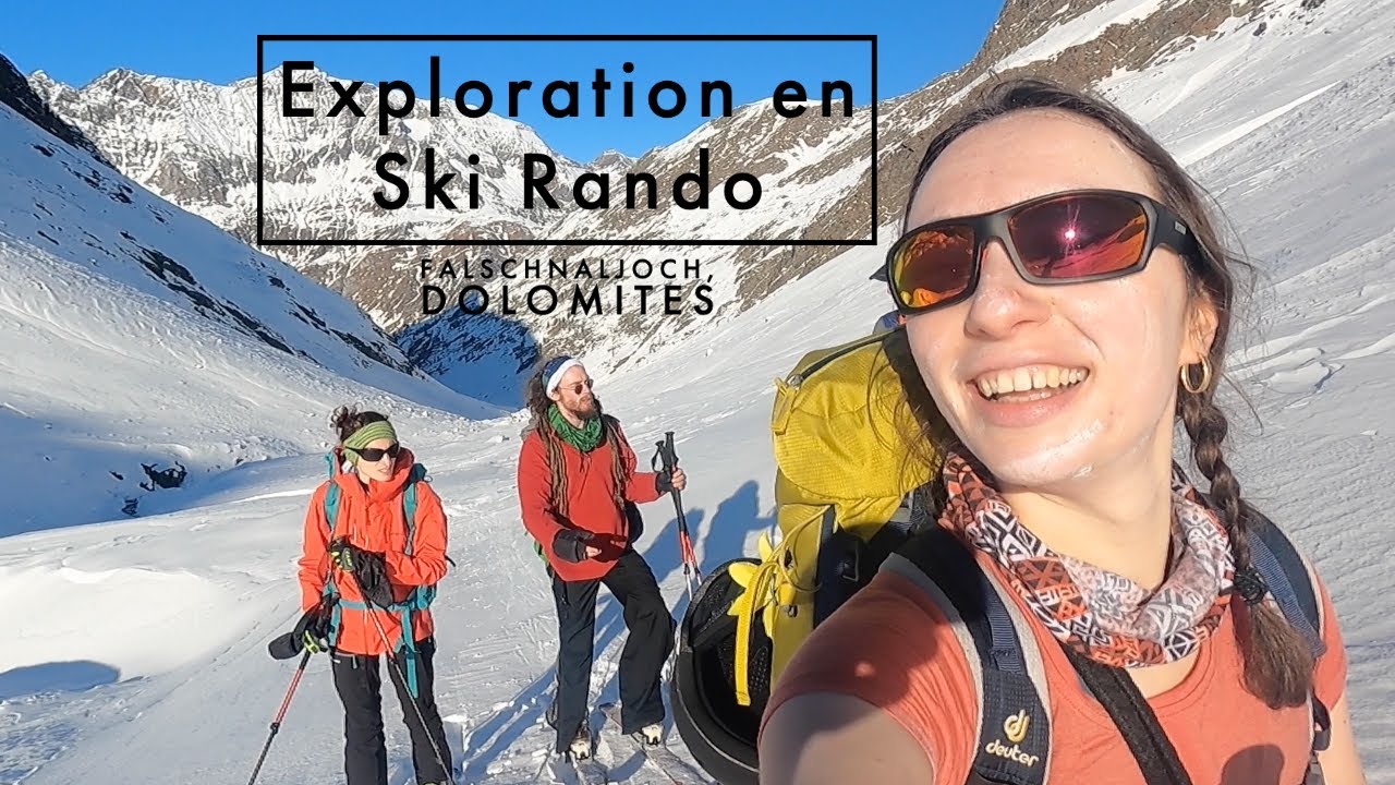 Aventure sauvage au coeur des Dolomites italiennes/autrichiennes : &agrave; ski rando au col de Falschnalj