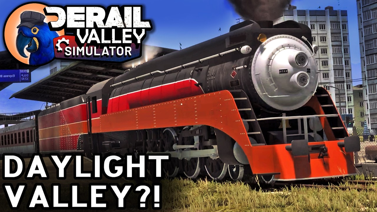 МОЙ ЛЮБИМЫЙ ПАРОВОЗ теперь в DERAIL VALLEY! Обзор мода GS-4