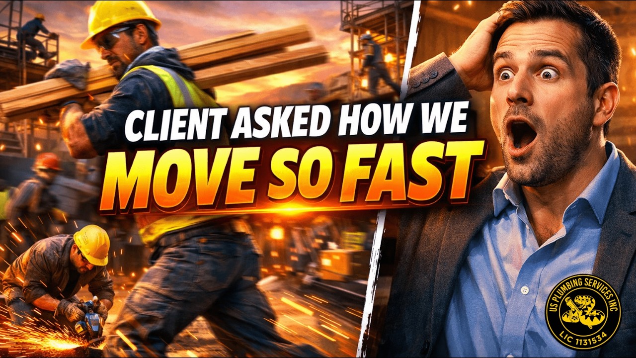 Client asked how we move so fast 💨