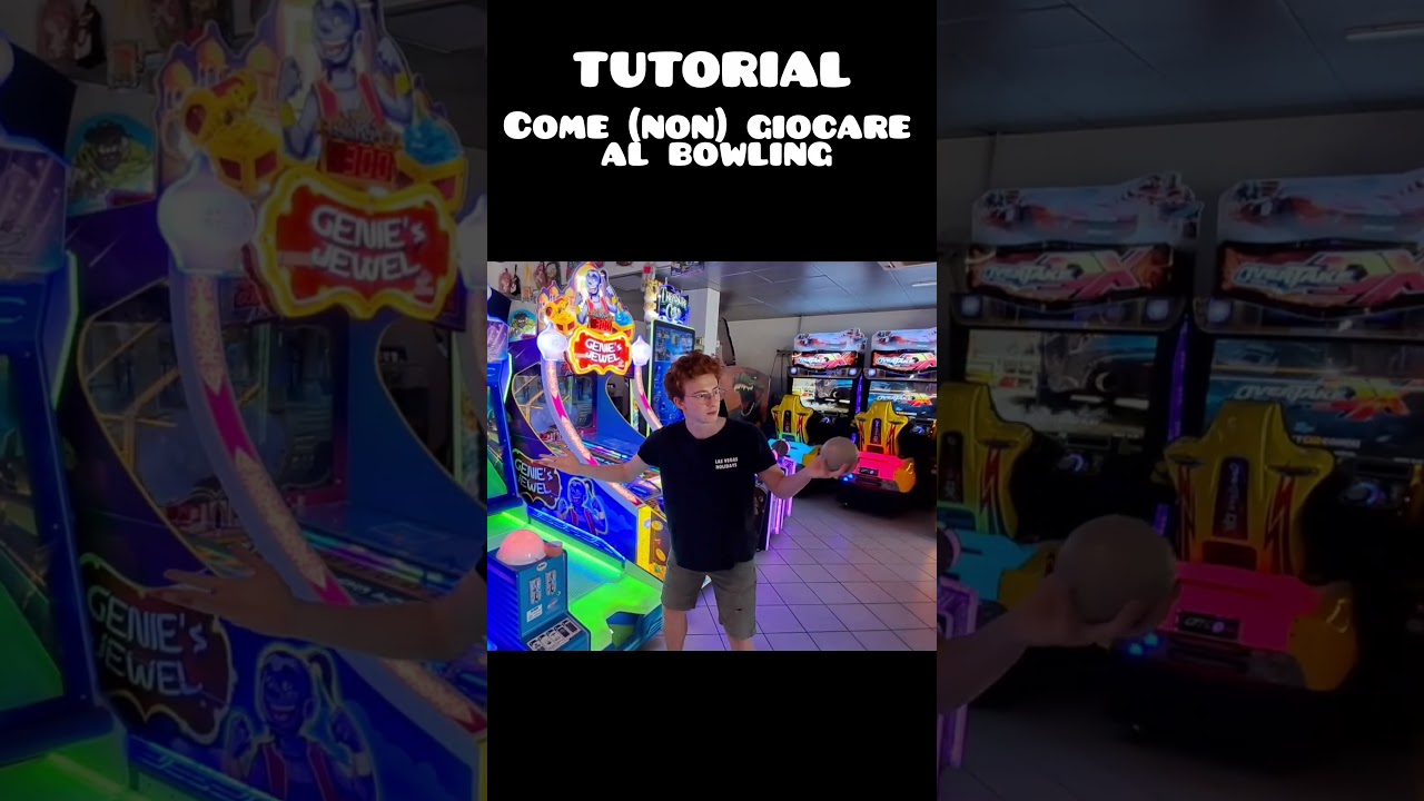 🎳Tutorial: come (non) giocare al Bowling in Sala Giochi!