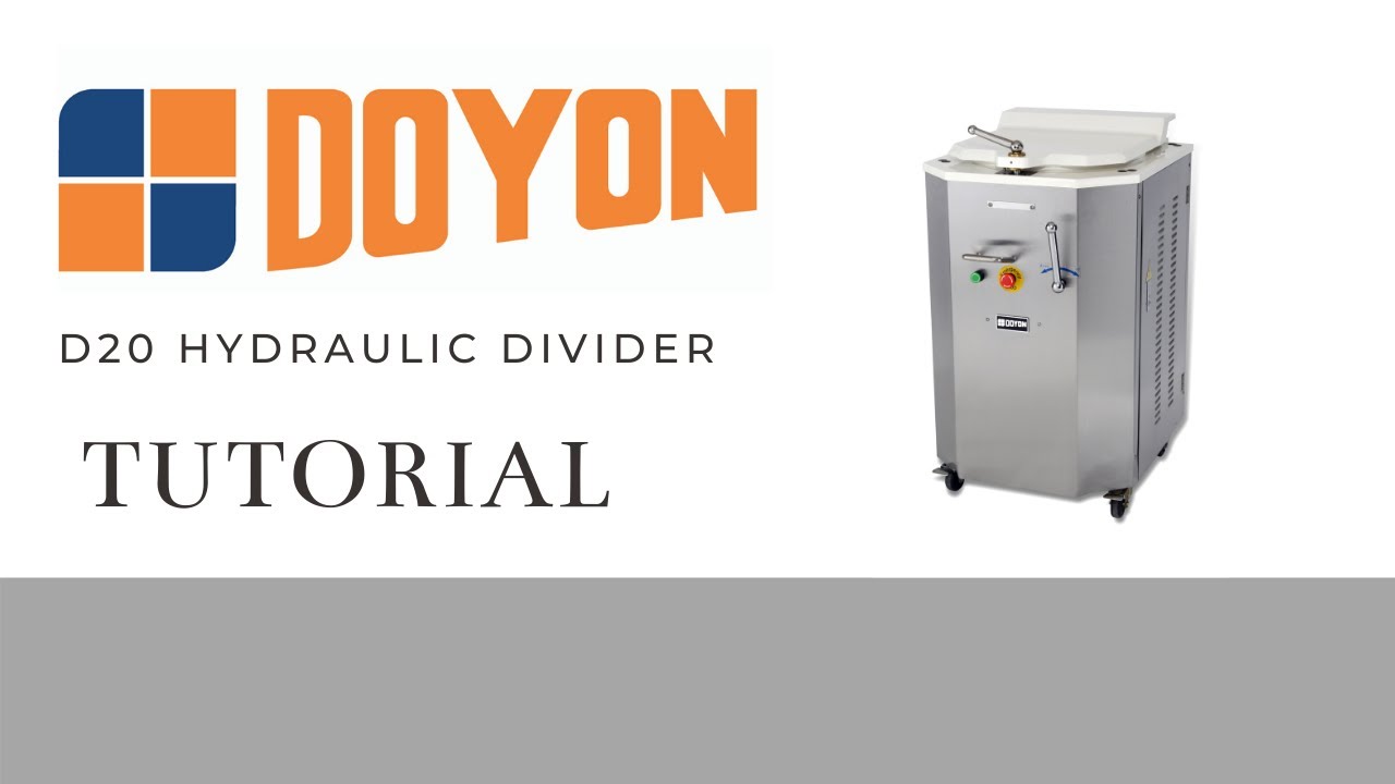 Doyon D20 Hydraulic Divider | Operation & Cleaning Tutorial