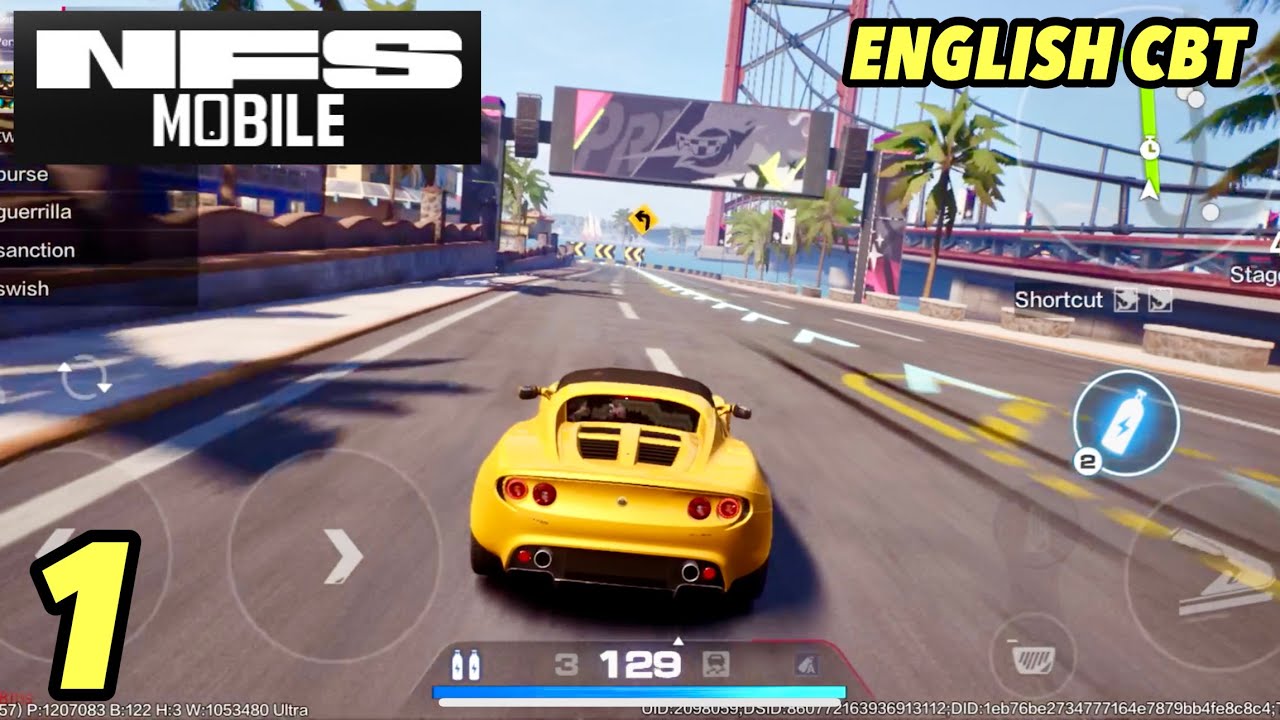 NEED FOR SPEED MOBILE | iOS | CBT | First Gameplay