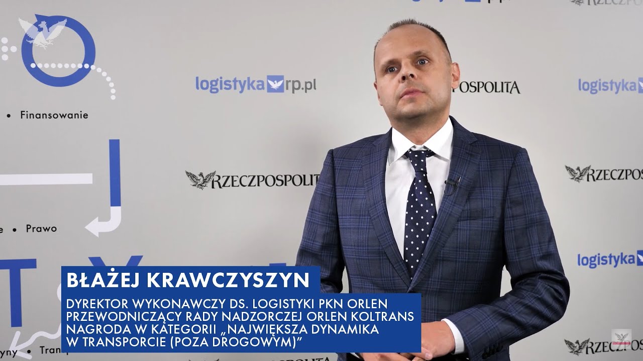 Błażej Krawczyszyn, ORLEN KolTrans S.A. | III Spotkanie Lider&oacute;w Branży TSL