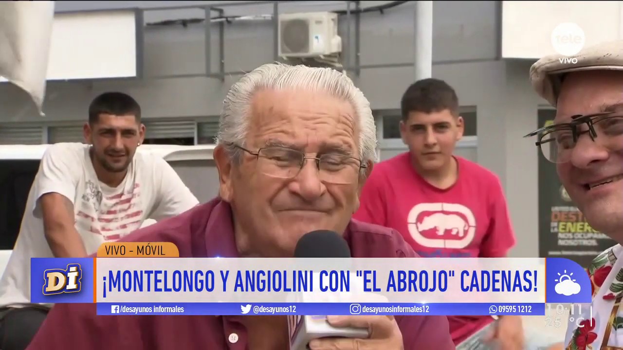 Montelongo y Angiolini cantaron por la ciudad y se encontraron con un gran cupletero
