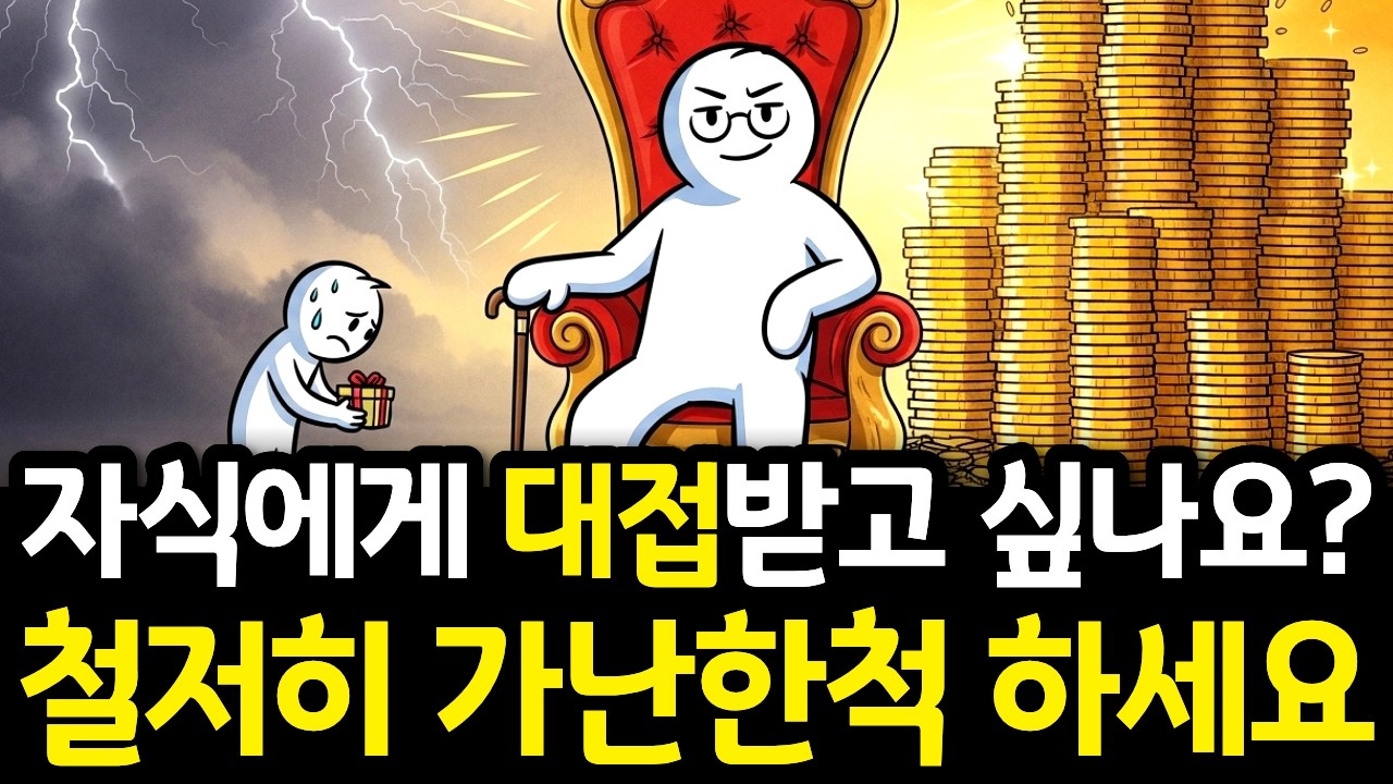 99%의 모르는 사실, 당신이 자식 앞에서 철저히 가난한 척해야 철저히 대접받는 소름 돋는 이유 | 심리학 | 인간관계