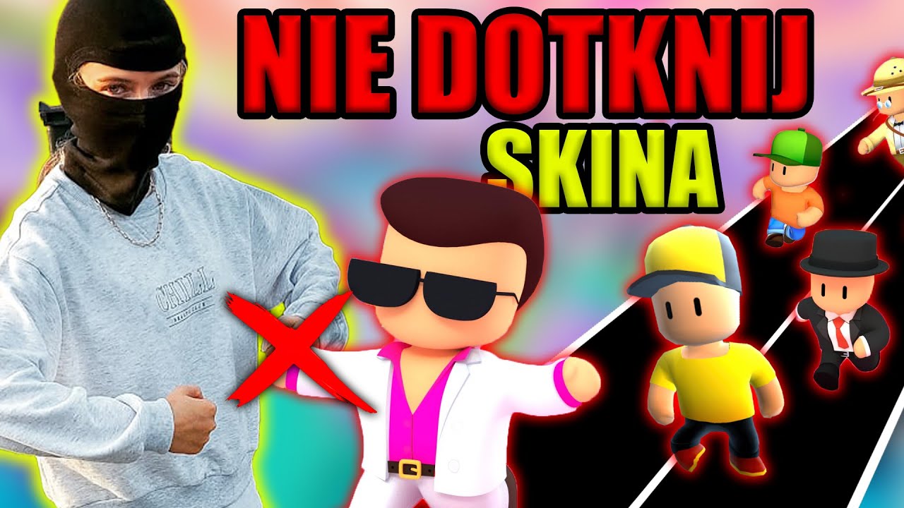 WYGRAJ,ale nie dotknij skina challenge *Cristiano Waldo wielki trening* #Qinga #stumbleguys