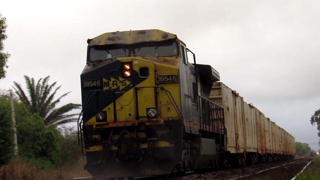 Venha ver!! Perseguição ao trem de Aferidores de balança a 50KM/H no pátio do FOS em Seropedica - RJ