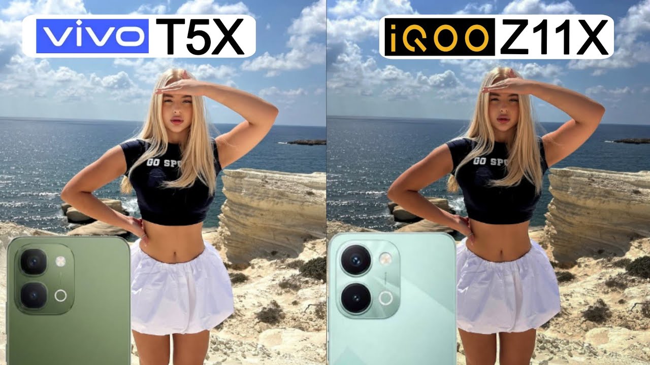 Сравнение камер Vivo T5X и iQoo Z11X.