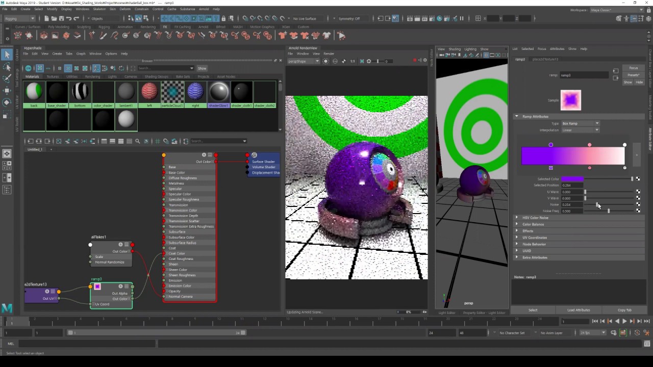 Arnold aiStandardSurface for Maya - Coat