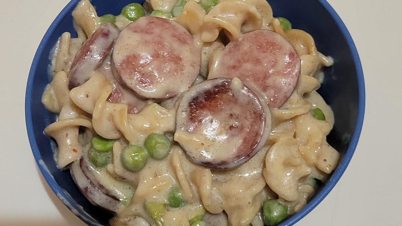 2/8/2026:  Electric Skillet Creamy Sausage and Noodles 