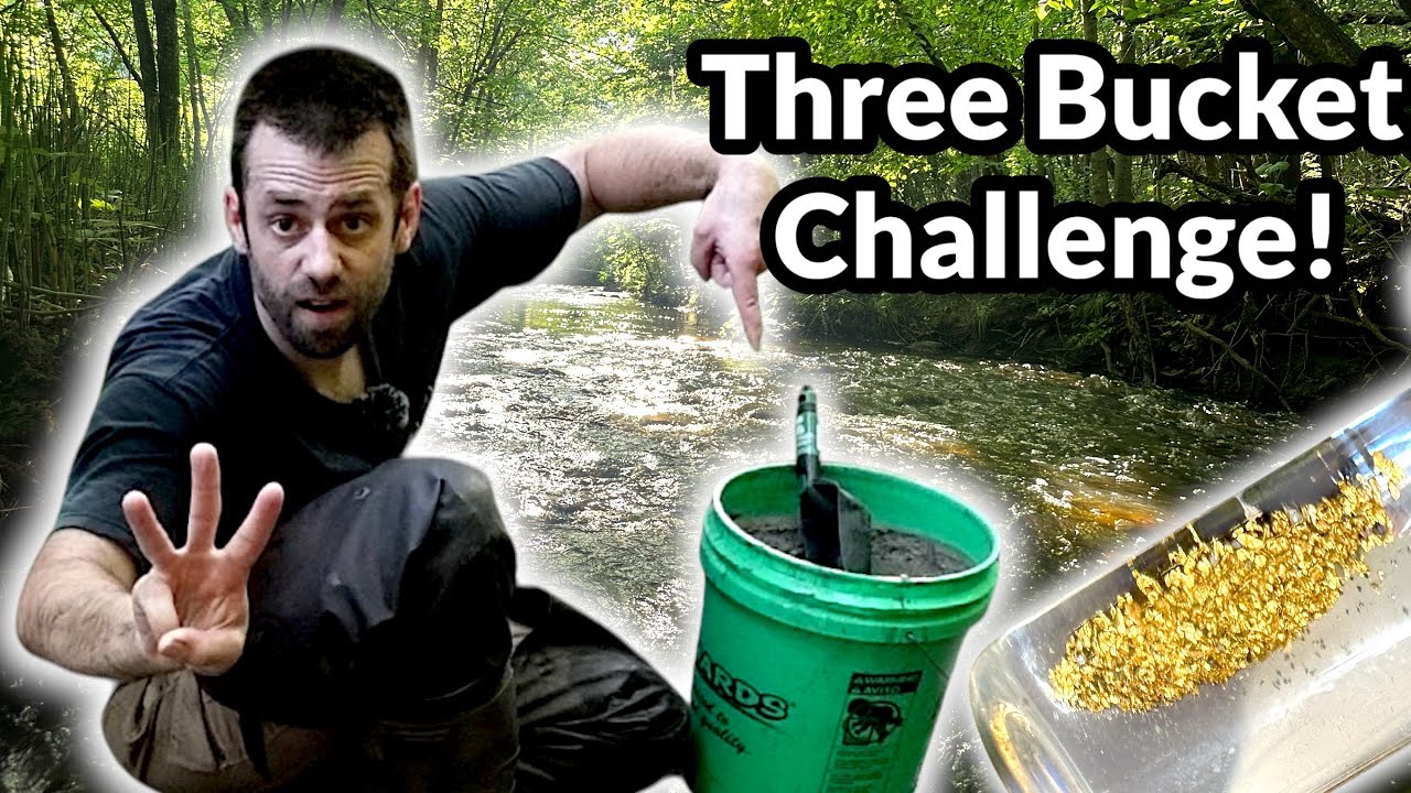 Three Bucket Challenge: Glacial Gold Hunter Edition
