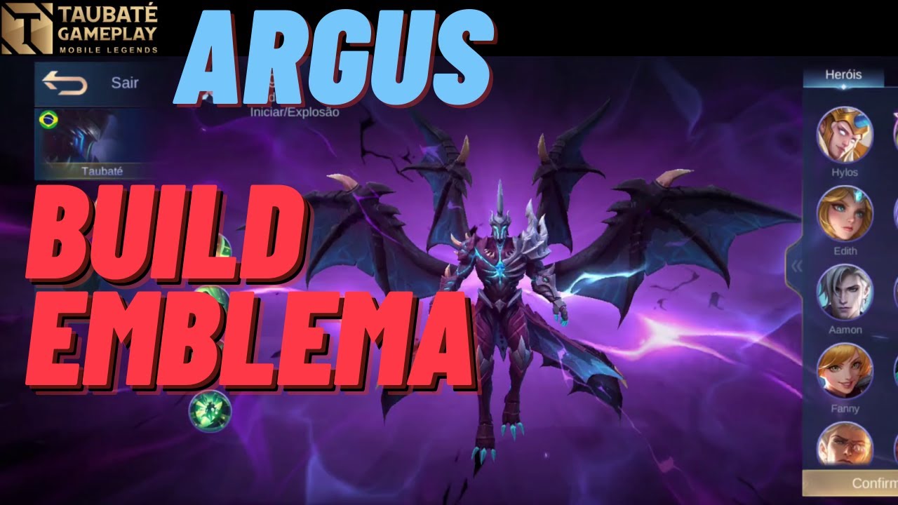 COMO JOGAR de ARGUS MOBILE LEGENDS 2022