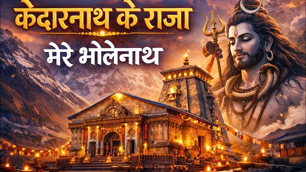 Kedarnath Ke Raja Mere Bholenath | Powerful Kedarnath Bhajan | Har Har Mahadev Song 2026